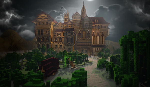 Herobrine’s Mansion Map para Minecraft 1.6.2