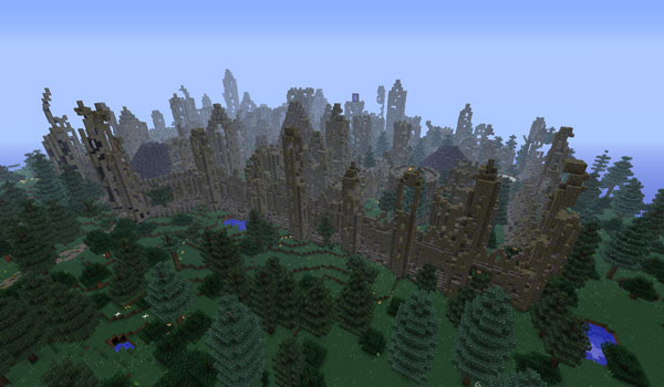 City, Wall and Ruin Generators Mod para Minecraft 1.5.1