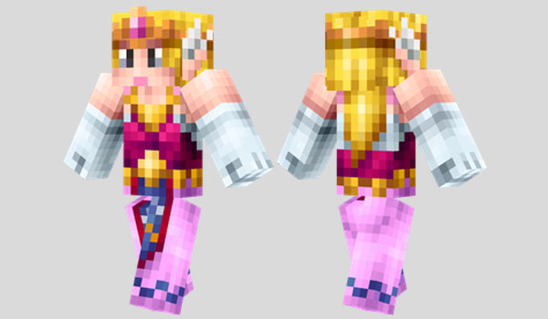 Princess Zelda Skin para Minecraft