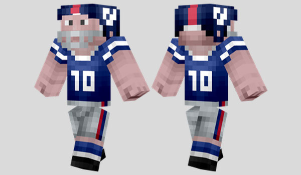 NFL Player Skin para Minecraft