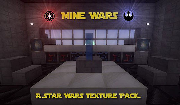logotipo del paquete de texturas mine wars 1.2.5