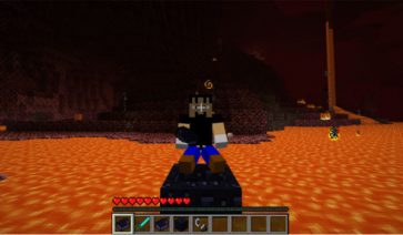 Obsidian Boat Mod para Minecraft 1.7.2
