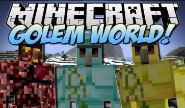 Golem World Mod para Minecraft 1.7.2