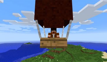 Pchan3's Airship Mod para Minecraft 1.7.2 y 1.7.10