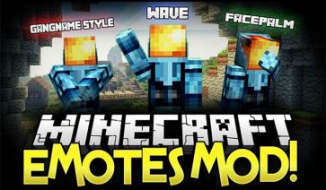 Emotes Mod para Minecraft 1.7.10
