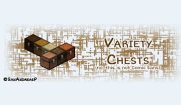 Variety Chests Mod para Minecraft 1.7.10