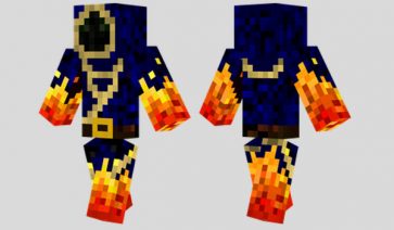 Fire Mage Skin para Minecraft