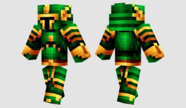 Green Knight Skin para Minecraft