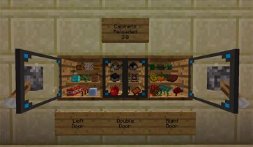 Cabinets Mod para Minecraft 1.8
