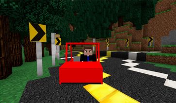 Vehicular Movement Mod para Minecraft 1.7.10