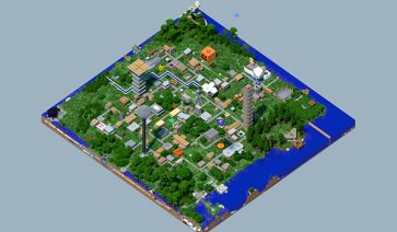 Enderbent Redstone Adventure Map para Minecraft
