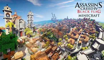 La Habana de Assassin's Creed IV, es recreada en Minecraft.
