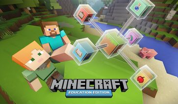 Minecraft Education Edition llegará a las escuelas en Junio.