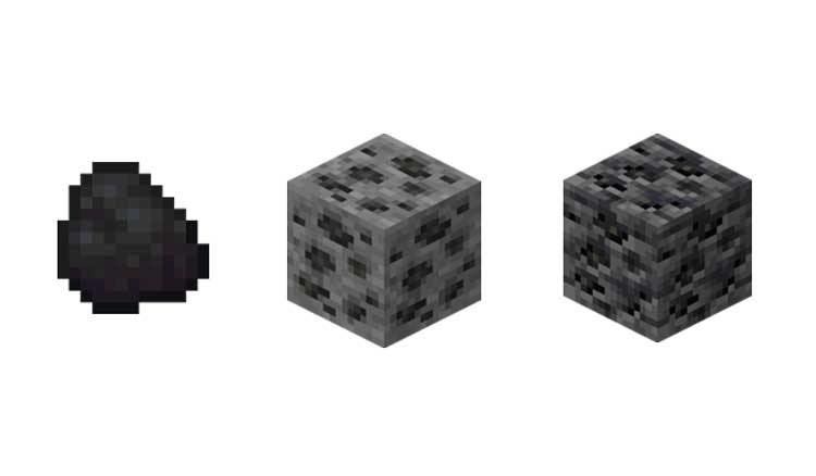 Carbón Minecraft