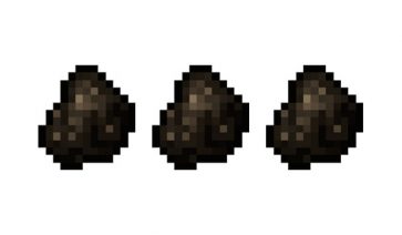 Carbón vegetal Minecraft