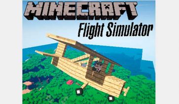 Minecraft Flight Simulator Mod para Minecraft 1.10.2, 1.8.9 y 1.7.10