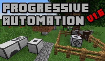 Progressive Automation Mod para Minecraft 1.12.2, 1.8.9 y 1.7.10