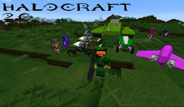 HaloCraft 2.0 Mod para Minecraft 1.10.2, 1.9.4 y 1.8.9