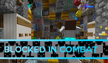 Blocked In Combat Map para Minecraft