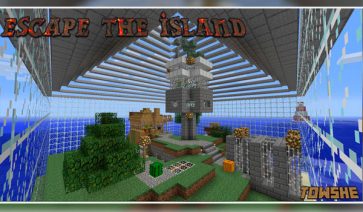 Escape The Island Map para Minecraft 1.12, 1.11 y 1.10