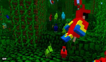 Spoiler Minecraft 1.12: Llegan los Loros al bioma de Jungla