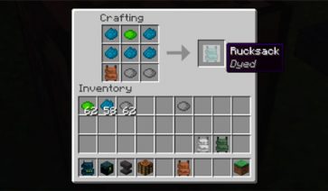 Rucksacks Mod para Minecraft 1.11.2