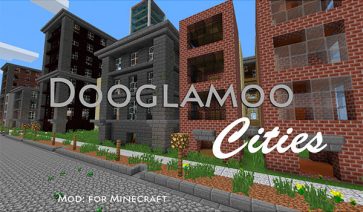 Dooglamoo Cities Mod para Minecraft 1.12.2, 1.11.2 y 1.10.2