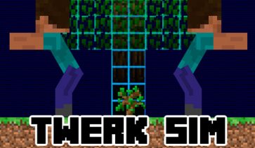 Twerk Simulator Mod para Minecraft 1.12.2, 1.11.2 y 1.10.2
