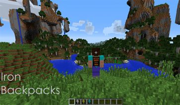 Iron Backpacks Mod para Minecraft 1.12.2, 1.8.9 y 1.7.10