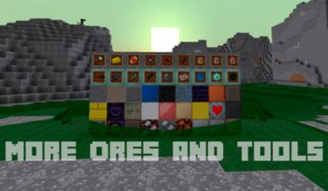 Mo’ Ores And Tools Mod