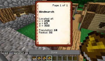 Village Names Mod para Minecraft 1.12.2, 1.11.2, 1.8.9 y 1.7.10