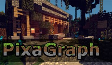 PixaGraph Texture Pack para Minecraft 1.19, 1.18, 1.17 y 1.16