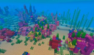 Cómo encontrar o conseguir coral en Minecraft