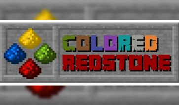 Colored Redstone Mod para Minecraft 1.12.2