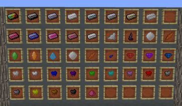 Extended Items and Ores Mod