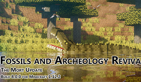 Fossils and Archeology Revival Mod para Minecraft  | MineCrafteo