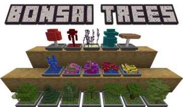 Bonsai Trees Mod para Minecraft 1.18.2, 1.15.2 y 1.12.2