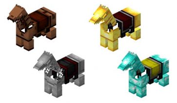 Armadura de caballo Minecraft