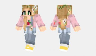 Cottage Girl Skin para Minecraft