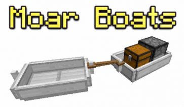 Moar Boats Mod para Minecraft 1.16.5, 1.15.2 y 1.12.2