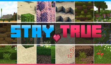 Stay True Texture Pack para Minecraft 1.18, 1.17 y 1.16