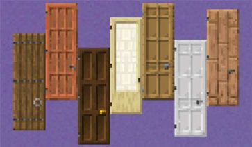 Dramatic Doors Mod para Minecraft 1.19.2, 1.18.2, 1.17.1 y 1.16.5