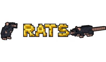 Rats Mod para Minecraft 1.16.5, 1.15.2, 1.14.4 y 1.12.2