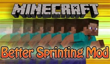 Better Sprinting Mod para Minecraft 1.16.5, 1.15.2 y 1.12.2