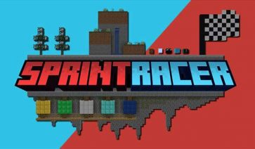 Sprint Racer Map para Minecraft 1.18, 1.17 y 1.16