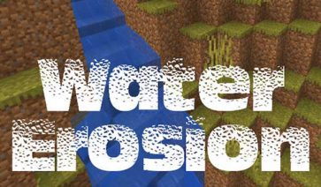 Water Erosion Mod para Minecraft 1.19.2, 1.16.5 y 1.12.2