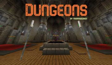 Dungeons Map para Minecraft 1.18, 1.17 y 1.16