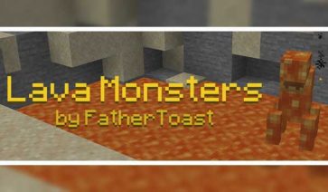 Lava Monsters Mod para Minecraft 1.19.2, 1.18.2, 1.17.1 y 1.16.5