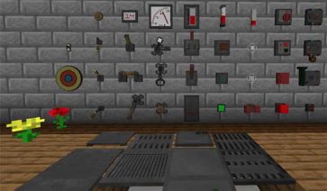 Redstone Gauges and Switches Mod