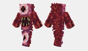 Wall of Flesh Skin para Minecraft